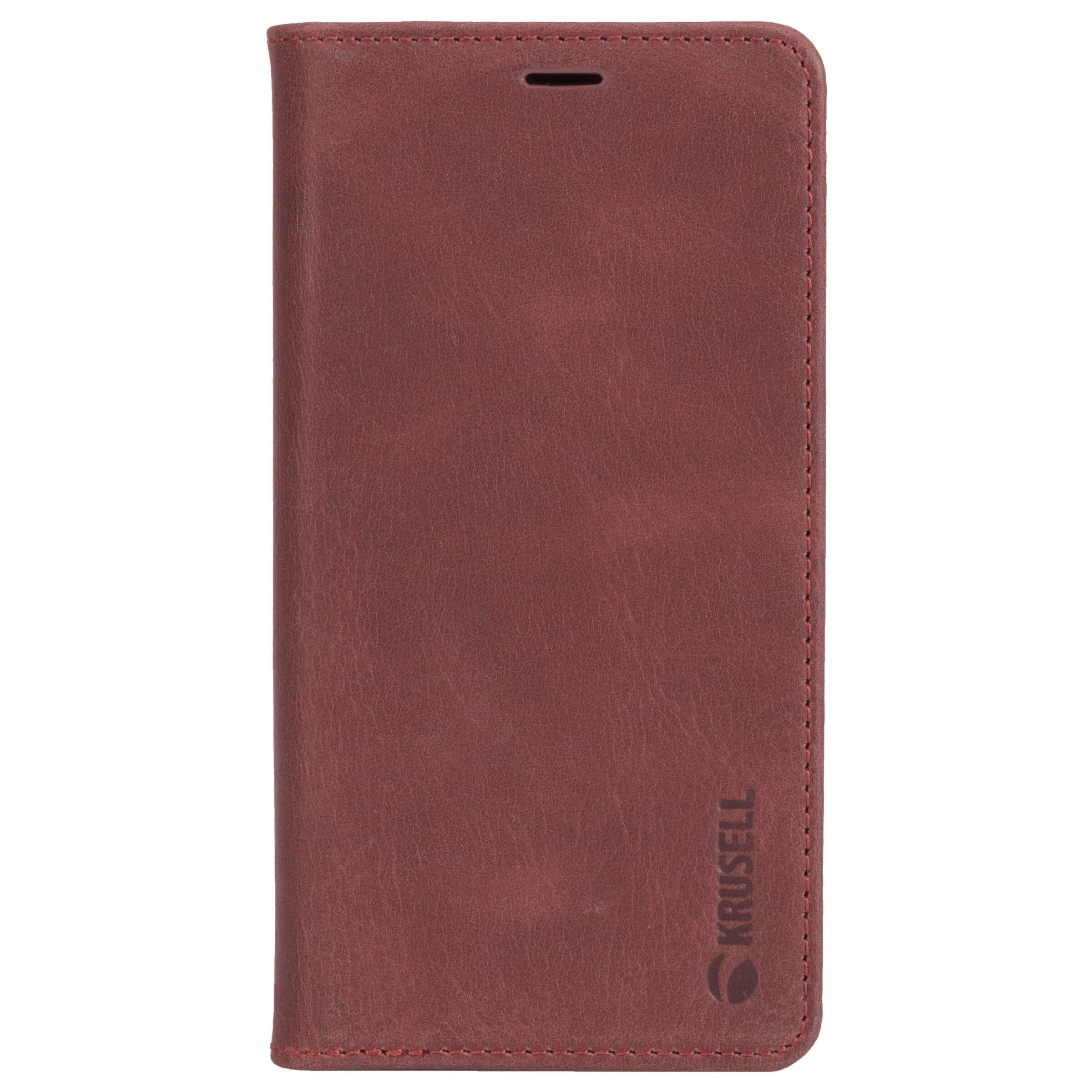 Krusell Sunne 4 Card FolioWallet iPhone XS - Red