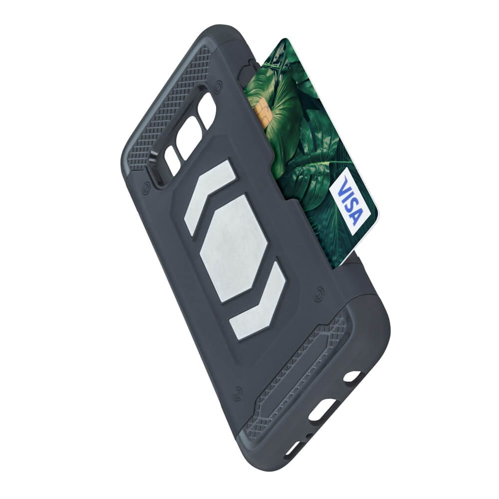 Defender Magnetic Case iPhone XR  Musta
