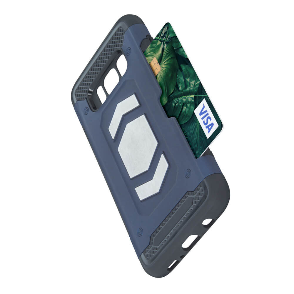 Defender Magnetic Case Samsung Galaxy S9 Tummansininen
