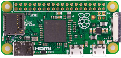 Raspberry Pi Zero W Jumpstart Kit erillisellä GPIO-pinniliitännällä - WiFi+BT
