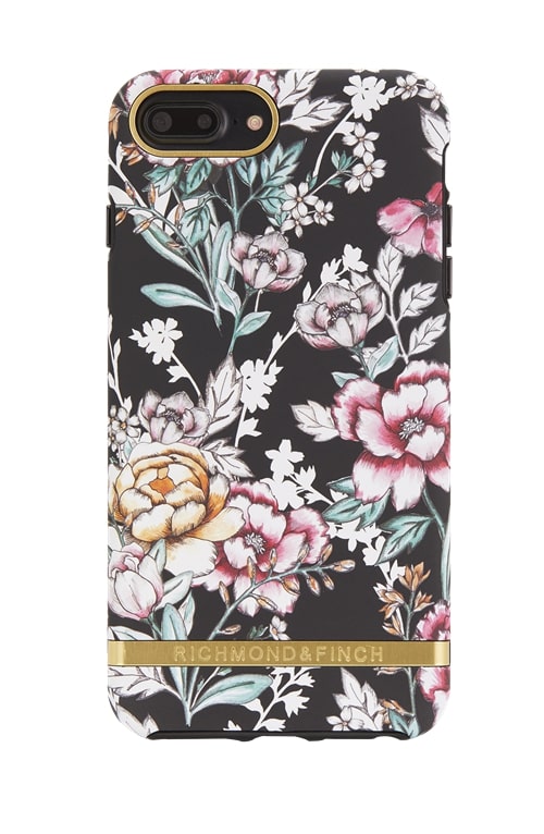 Richmond & Finch Black Floral kuori iPhone 6/6s7/8 Plus