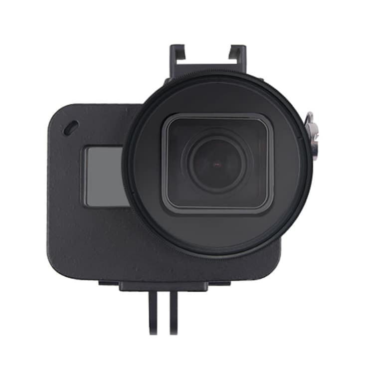 Alumiinikuori GoPro HERO7 Black /6 /5 med 52mm UV Linssi