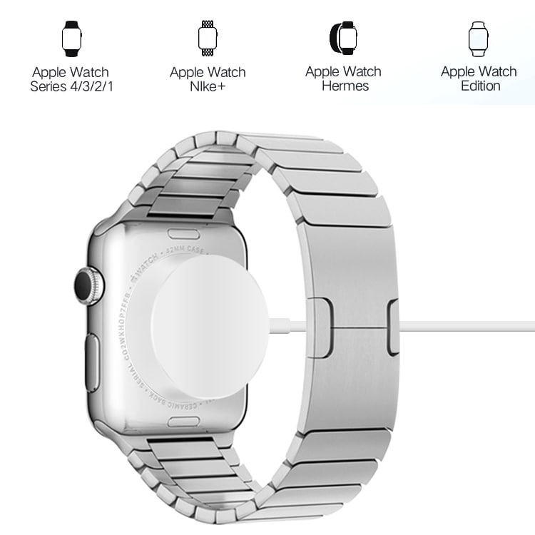 Langaton Laturi magneettinen Apple Watch Series 4 & 3 & 2