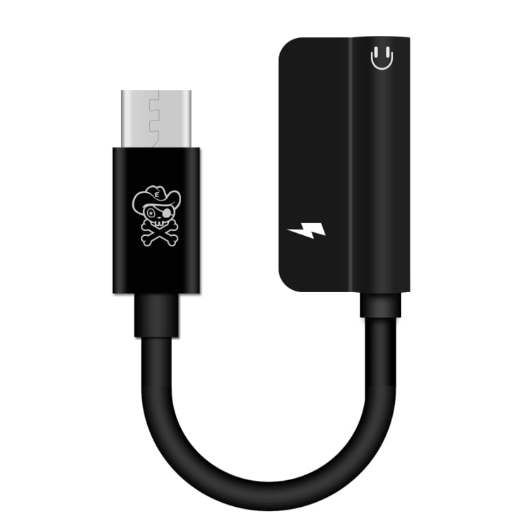 ENKAY Ääni & Lataussovitin USB-Tyyppi- C - USB Tyyppi-C ja 3,5 mm