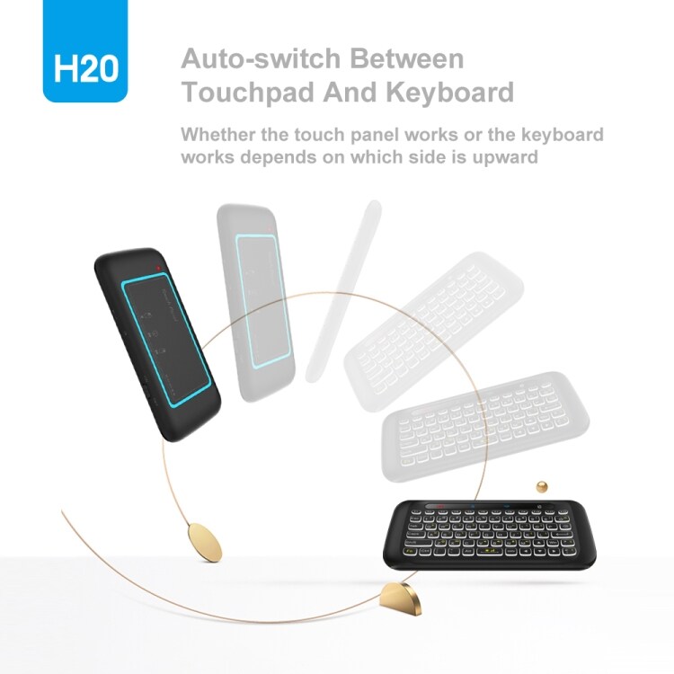 H20 2.4GHz Multi-Touch Näppäimistö