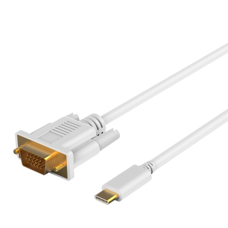 H8 USB Tyyppi-C VGA-sovittimeen 1,8metriä