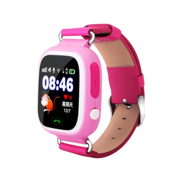 Q90 Smartwatch Lapsille Pinkki