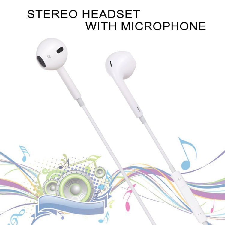 In-Ear Headset USB Tyyppi-C  Mikrofonilla - Valkoinen