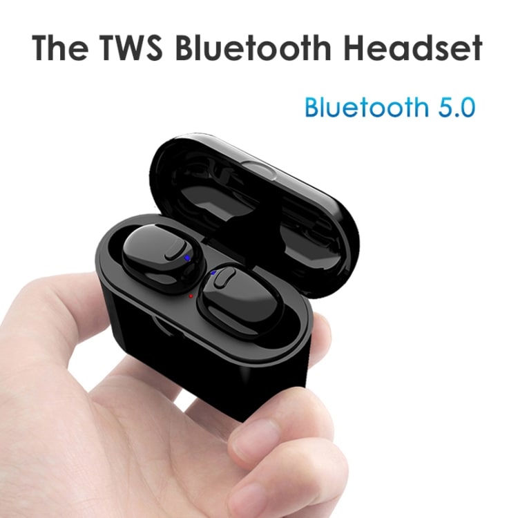 S570 Bluetooth Headpods Latauskotelo Musta
