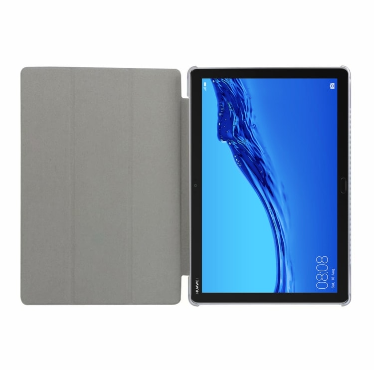 ENKAY TriFold kotelo Huawei MediaPad M5 Lite 10.1" Musta