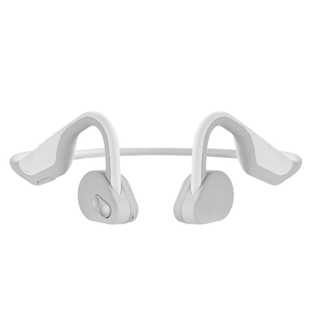 Bone Conduction Bluetooth Headset BT5.0 Valkoinen