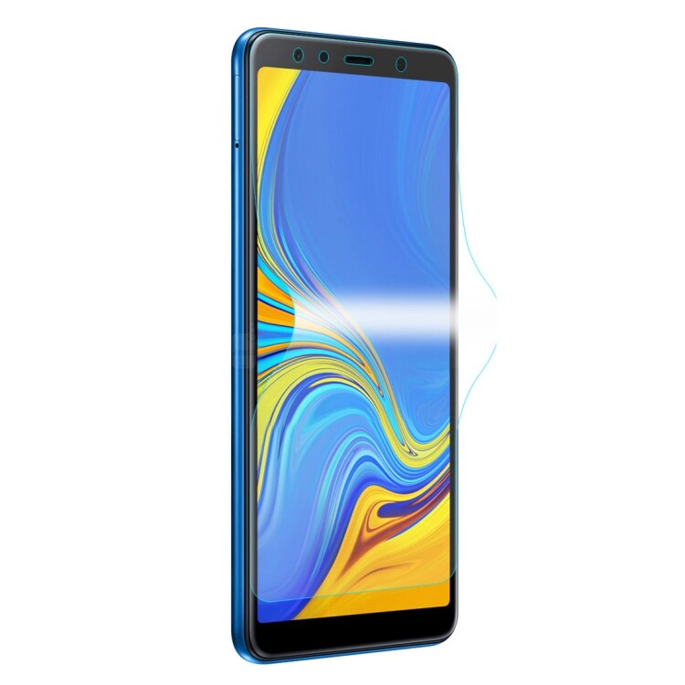 Full Näytönsuoja Hydrogel Film Samsung Galaxy A7 2018