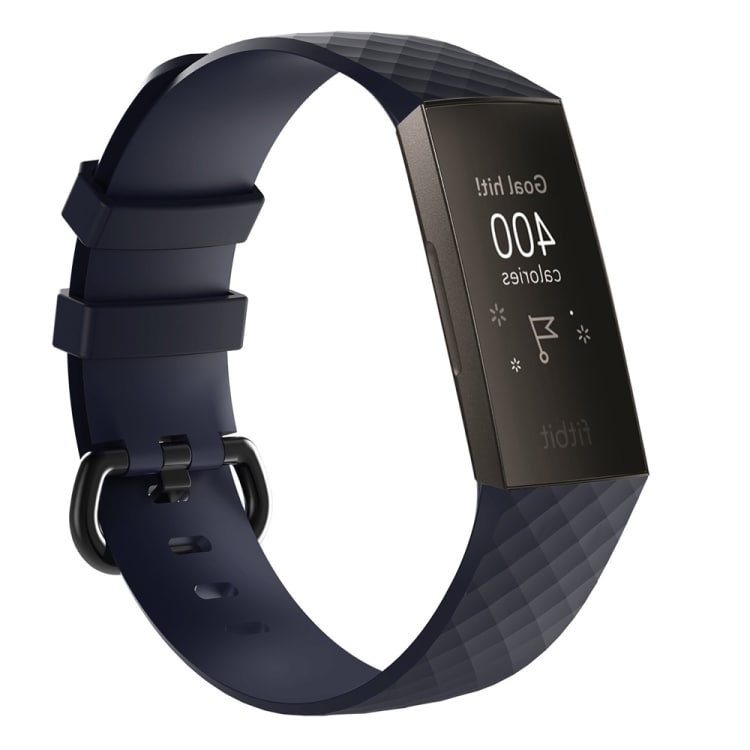 Silikoniranneke Fitbit Charge 3 - Sininen