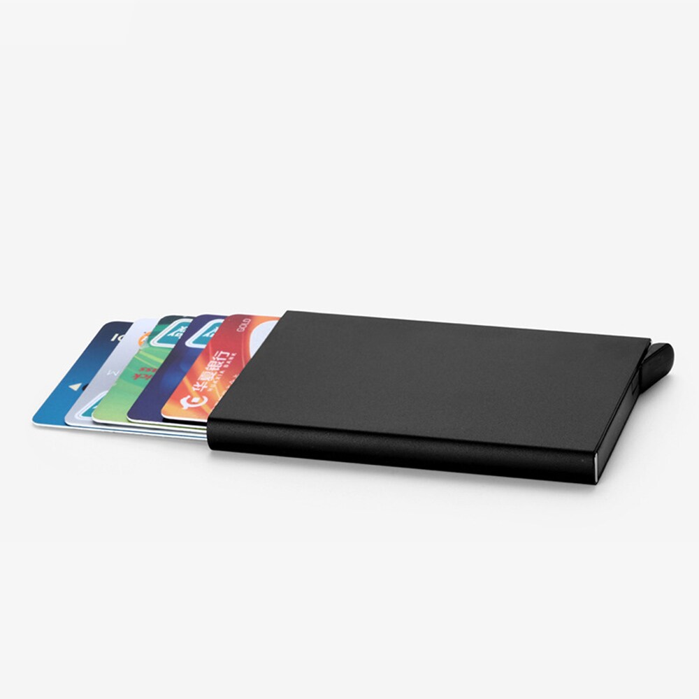 Pop-Up Luottokorttipidike RFID-blocker - musta