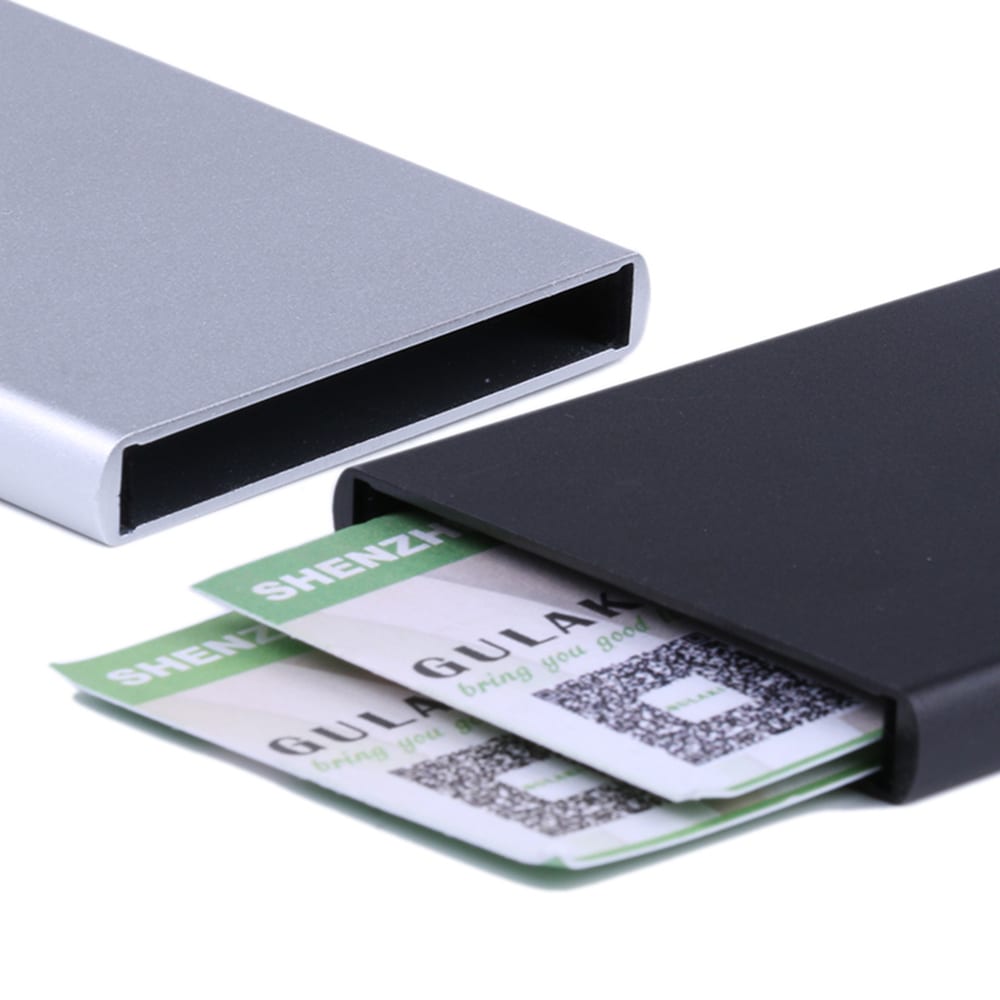 Pop-Up Luottokorttipidike RFID-blocker - musta