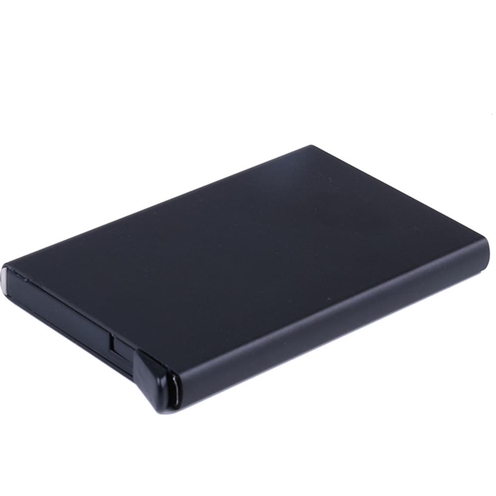 Pop-Up Luottokorttipidike RFID-blocker - musta
