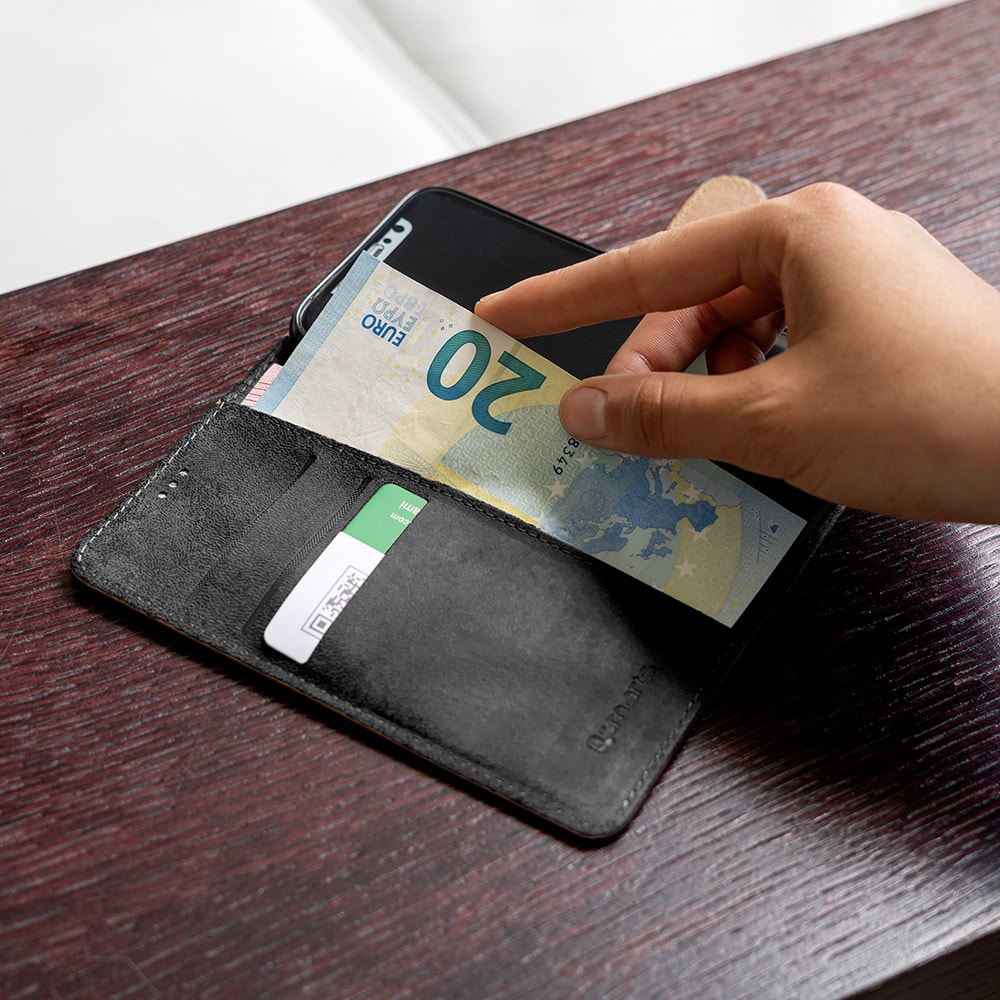 URBAN lompakkokotelo Samsung Galaxy S10e Musta