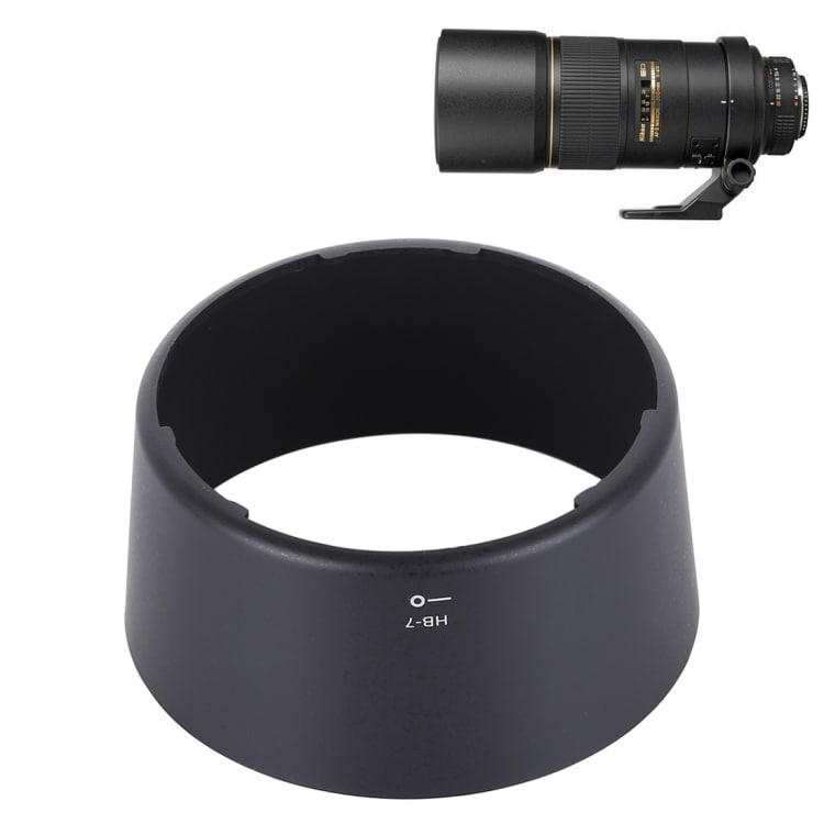 Vastavalosuoja HB-7 Objektiivi Nikon AF 80-200mm f/2.8D ED