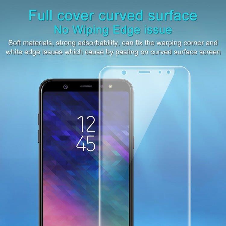 2-pakkaus 0.15mm Full näytönsuoja Samsung Galaxy A6 Plus -2018