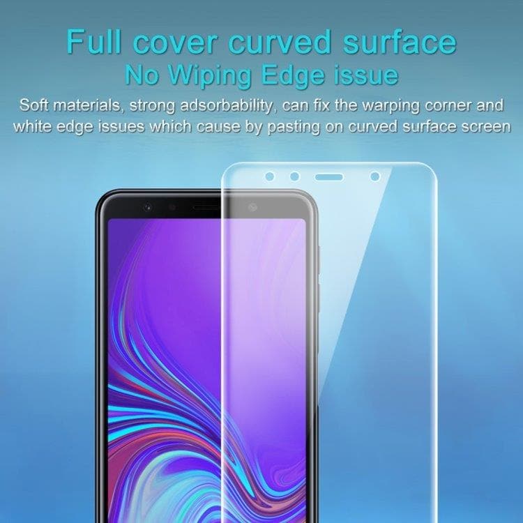 2-pakkaus 0.15mm Full näytönsuoja  Galaxy A7 -2018