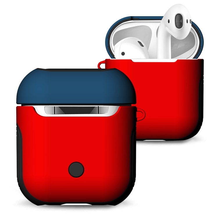 Silikonikotelo/suoja Apple Airpods - Punainen kotelo