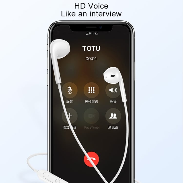 TOTUDESIGN  Bluetooth 4.1 Sport-kuulokkeet - Vita
