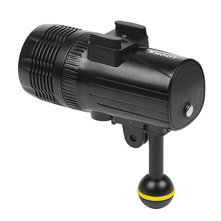 Vedenalainen lamppu LED GoPro HERO7 /6 /5 1500 Luumenia 60m
