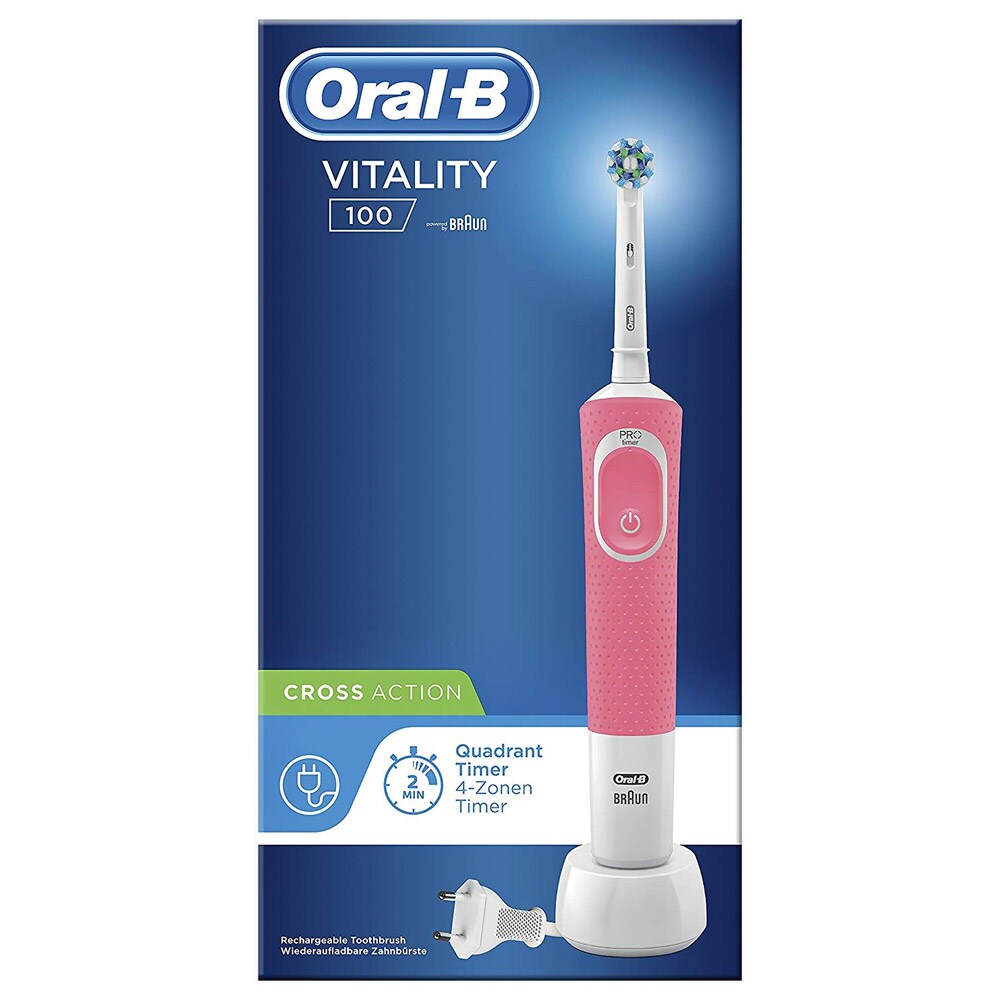 Oral-B Vitality 100 Cross Action - Pinkki