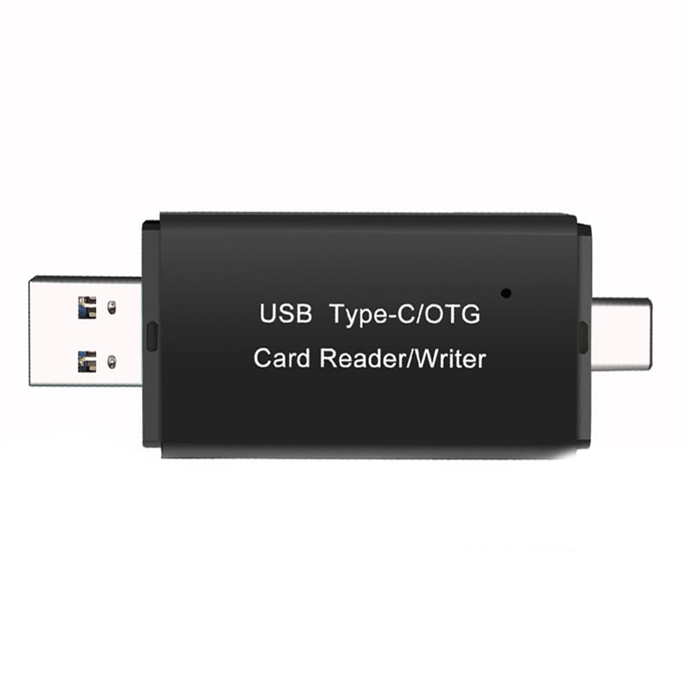 Muistikortinlukija, jossa USB 3.0 / USB Tyyppi C