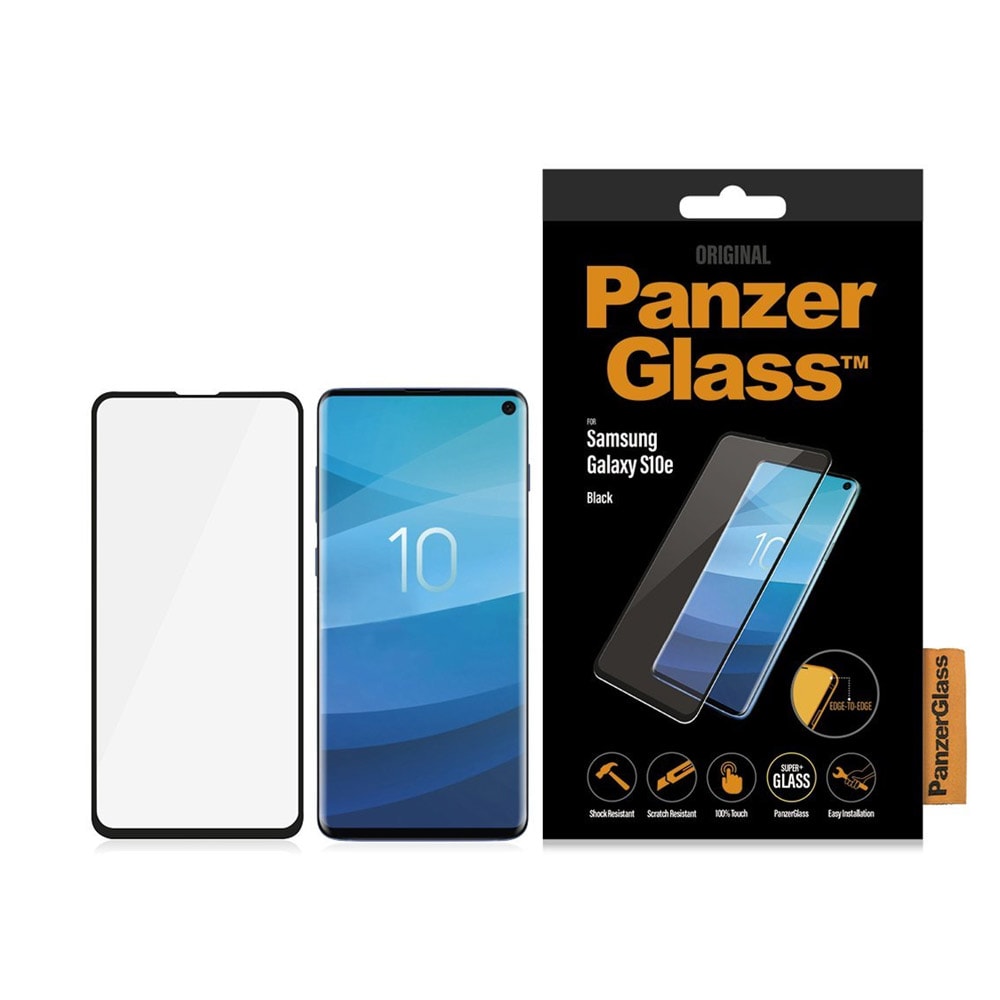 PanzerGlass Case Friendly Samsung Galaxy S10e - Musta
