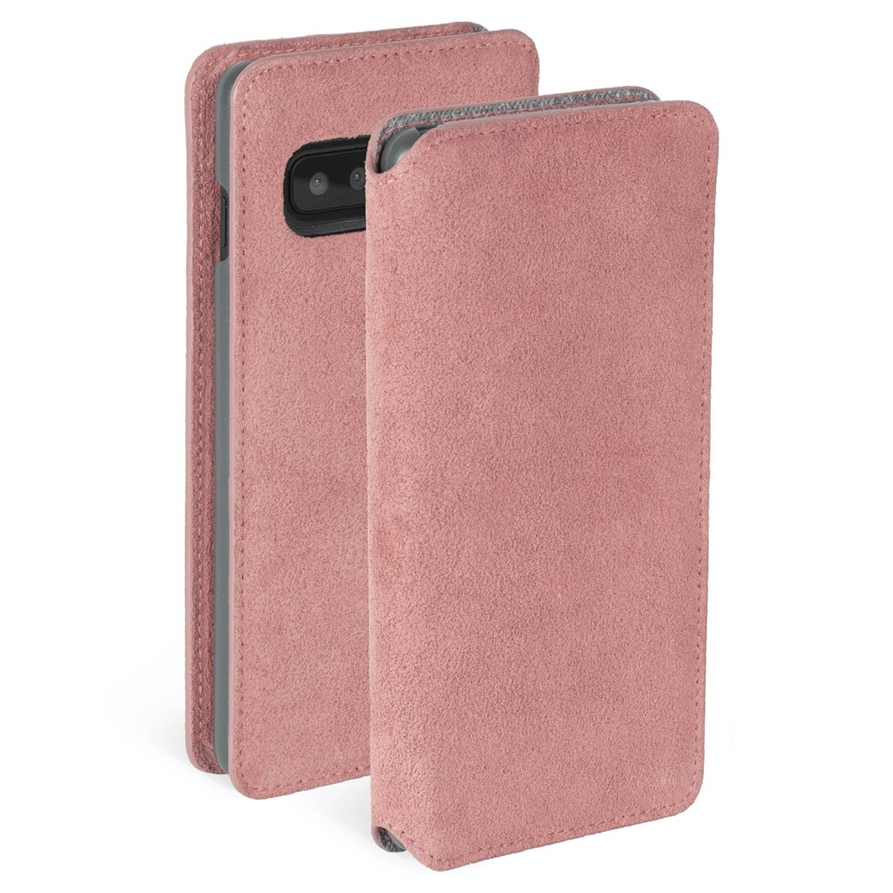 Krusell Broby 4 Card Book Case Samsung Galaxy S10 Pinkki