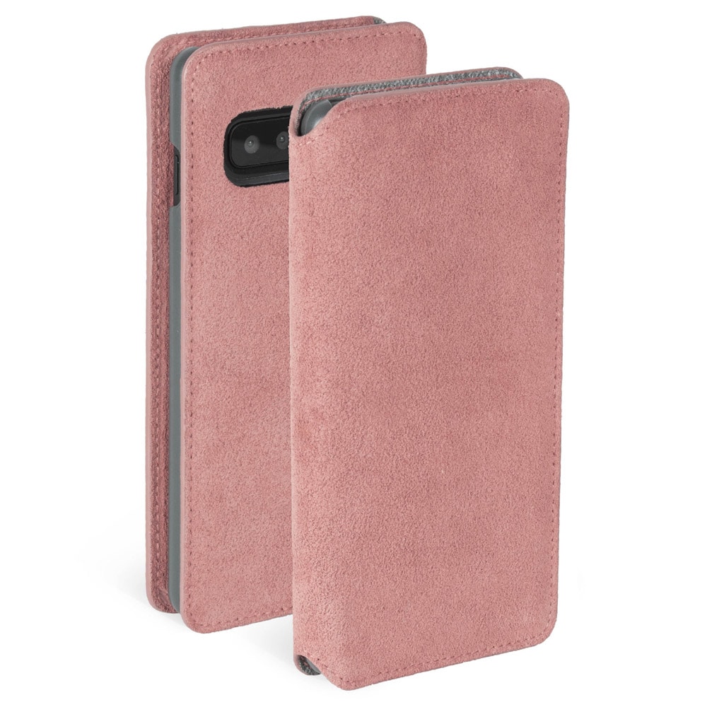 Krusell Broby 4 Card Book Case Samsung Galaxy S10+ Pinkki