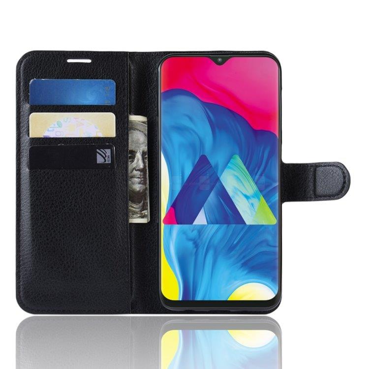 Flip kotelo telineellä & Korttipaikoilla Samsung Galaxy M10