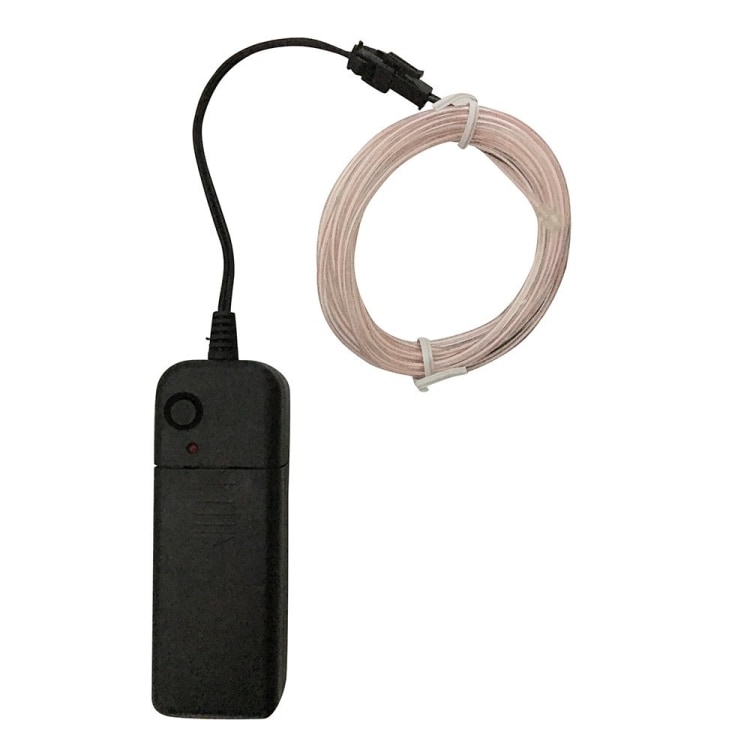 Paristokäyttöinen Led Glowstrip Neon-nauha 3 Metriä - Orange