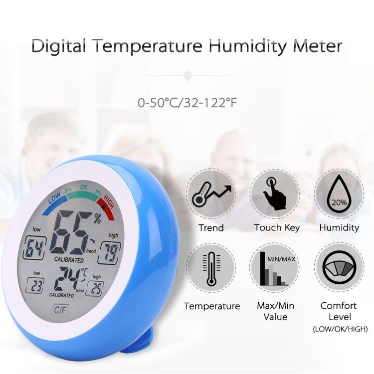 Digitaalinen Lämpömittari kosteusmittarilla / hygrometrillä