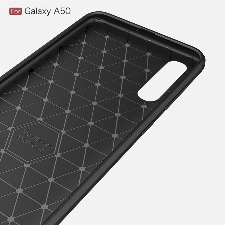 Matkapuhelimen kuori Carbon Fiber Samsung Galaxy A50