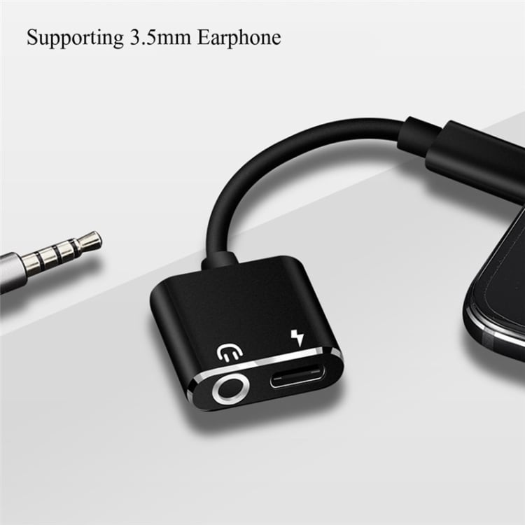USB-C 3.5mm  + USB-C Audioovitin/ Splitter