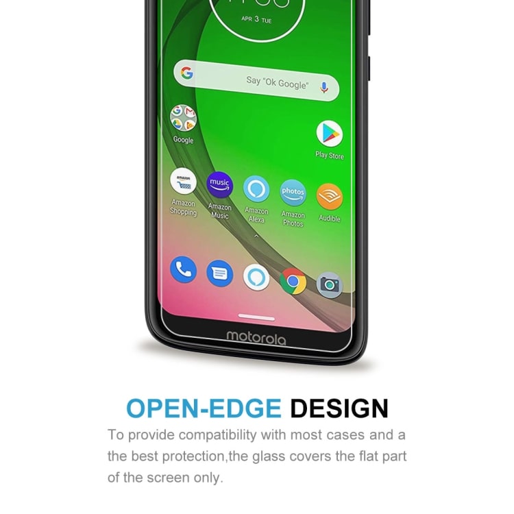 Karkaistu näytönsuoja lasia Motorola Moto G7 Play