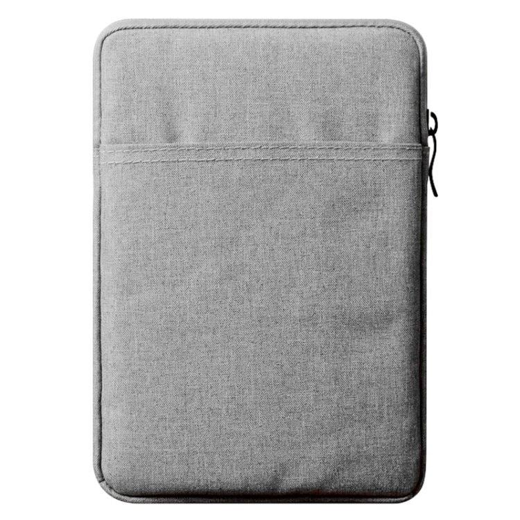 Canvas laukku / Kotelo iPad Air 10.5" 2019 Vaaleanharmaa