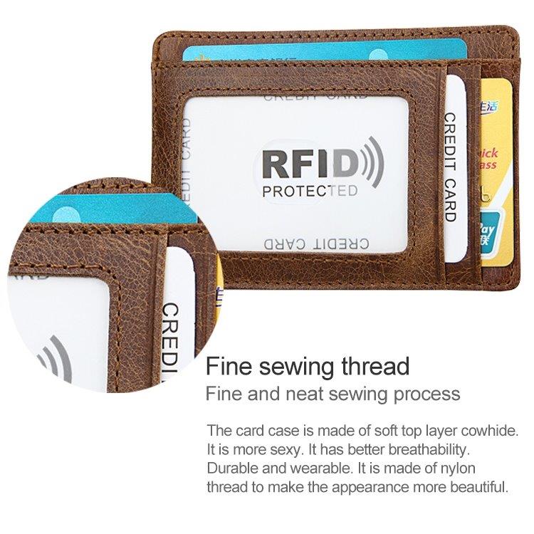 RFID Korttipidikkeellä ja ikkunalla