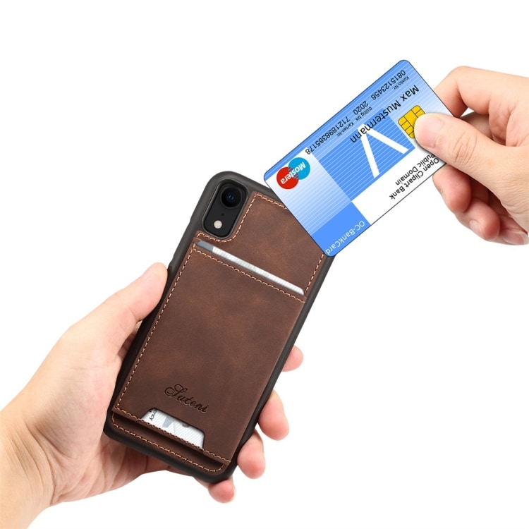 Luottokorttikuori magneetilla iPhone XR
