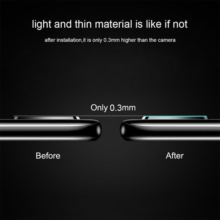 Karkaistu Näytönsuoja lasia Takakameran linssiin Samsung Galaxy S10 Plus