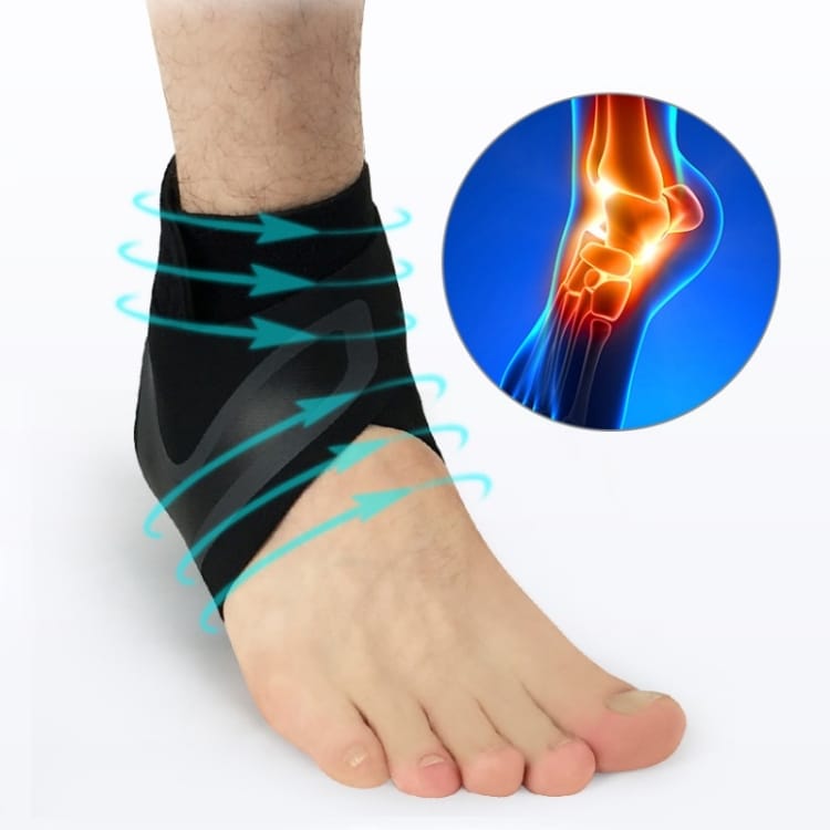 2 kpl Nilkkatukea Ankle Support - Medium Oikea