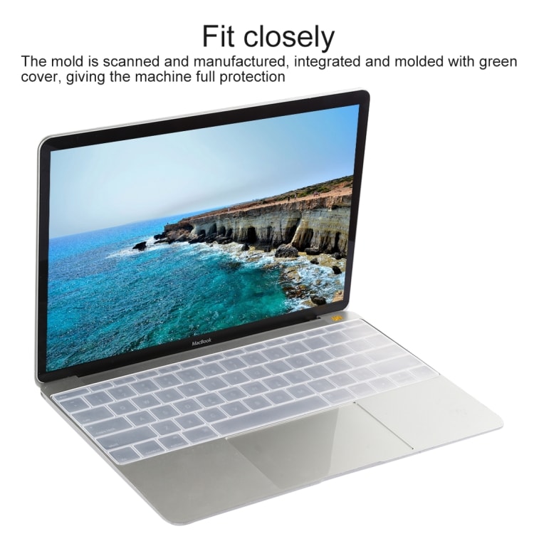 Läpinäkyvä Näppäimistösuoja MacBook Retina 12 / Pro 13