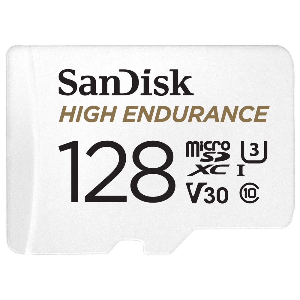 SanDisk High Endurance microSDXC Class 10 UHS-I U3 V30 128GB