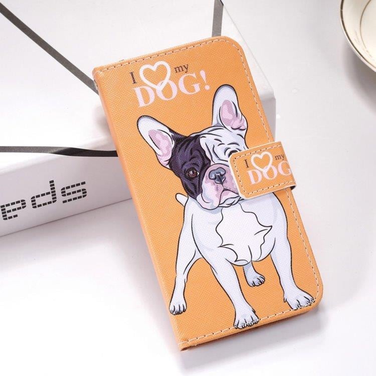 Flip kotelo I Love My Dog telineellä Samsung Galaxy S10+