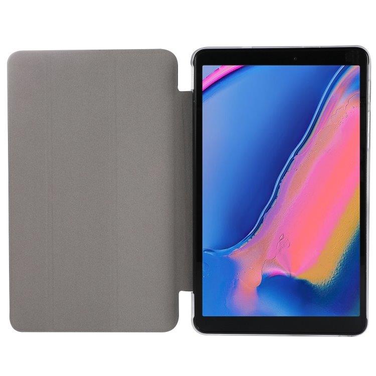 ENKAY Tri-Fold Kotelo Samsung Galaxy Tab A 8 2019 P200 / P205 Musta