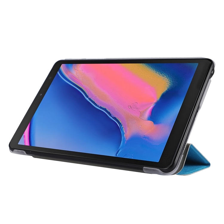 ENKAY Tri-Fold Kotelo Samsung Galaxy Tab A 8 2019 P200 / P205 Vaaleansininen