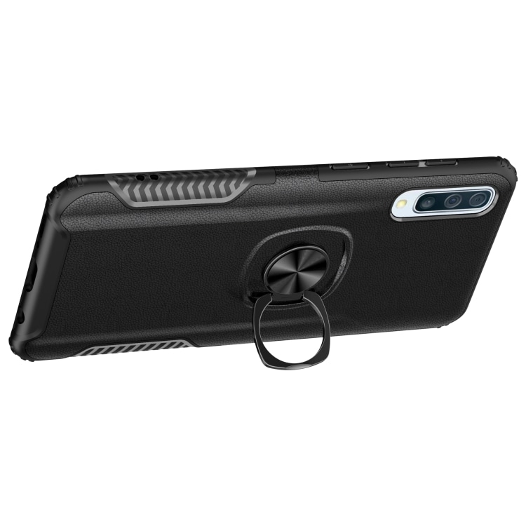 Shockproof Magneettikotelo Samsung Galaxy A50 Musta