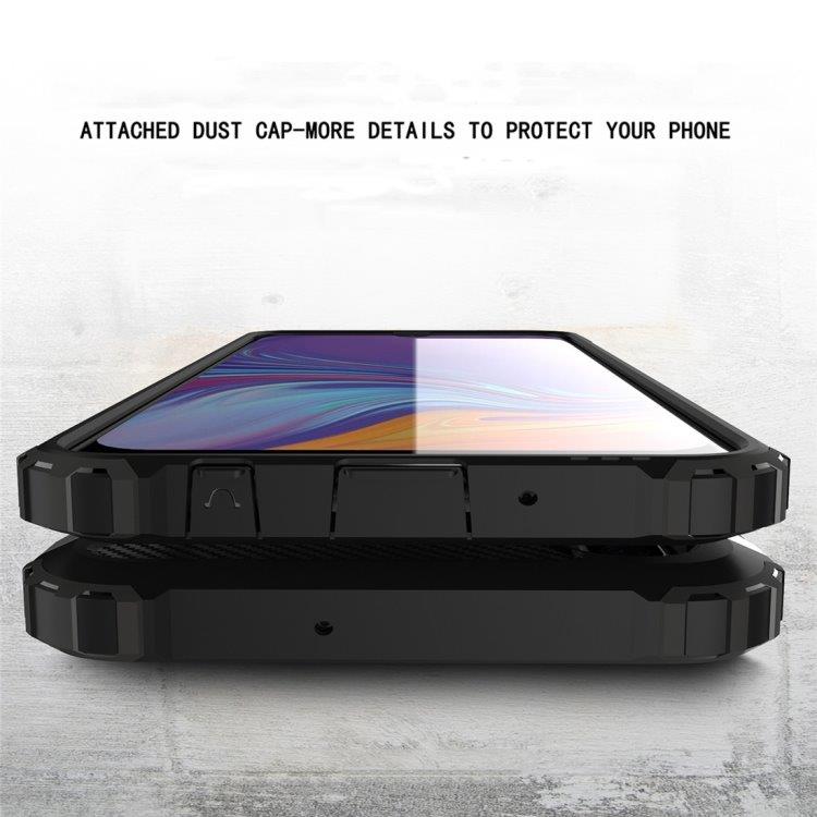 Armor Takakansi Samsung Galaxy A70 Musta